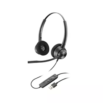 Проводная гарнитура Plantronics Poly EncorePro 320, черный