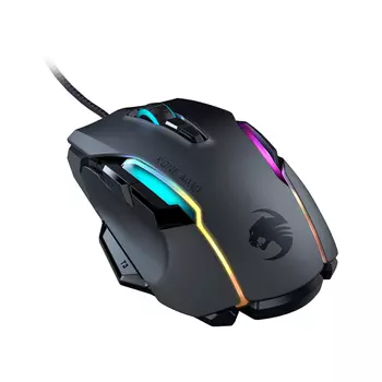 Проводная игровая мышь Roccat Kone AIMO Remastered, черный