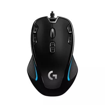 Проводная мышь Logitech G300s, черный