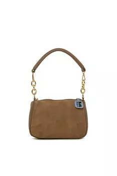 Проводная спортивная сумка с отделкой из натуральной кожи Bagmori, норка