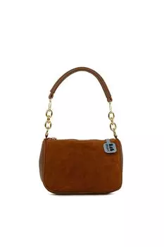 Проводная спортивная сумка с отделкой из натуральной кожи Bagmori, шоколадная кожа