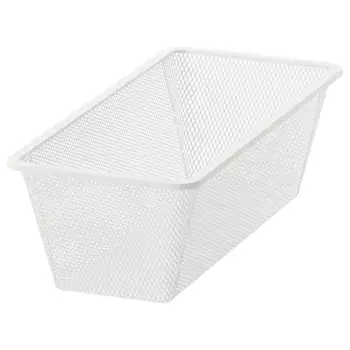 Проволочная корзина, белая, 25x51x15 см, JONAXEL IKEA