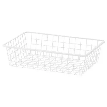 Проволочная корзина, белая, 60x40 см, HJLPA IKEA