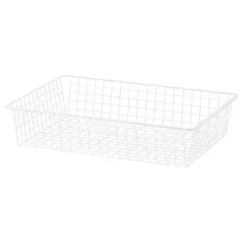 Проволочная корзина, белая, 80x55 см, HJLPA IKEA