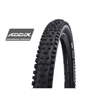 Проволочная шина Nobby Nic Addix Performance 27,5x2,25 дюйма SCHWALBE, черный / черный / черный