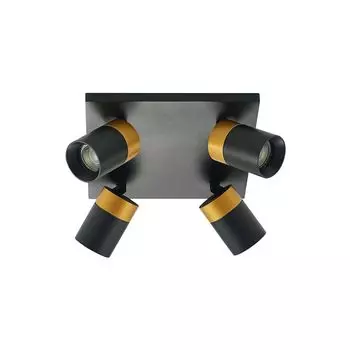 Прожектор Arcchio 'Nikora' черного цвета из алюминия