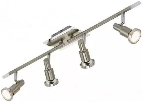 Прожектор Briloner Alfa Compact Светодиодный точечный потолочный светильник потолочный светильник матовый никель-хром