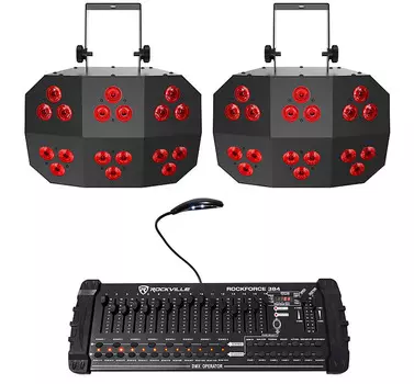 Прожектор Chauvet (2) WASHFX2+ROCKFORCE 384