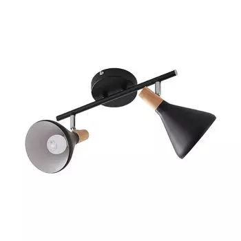 Прожектор Lindby 'Arina' черный из металла