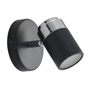 Прожектор Lindby 'Esami' черного цвета из металла, черный