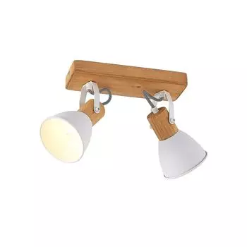 Прожектор Lindby "Merela" из дерева.