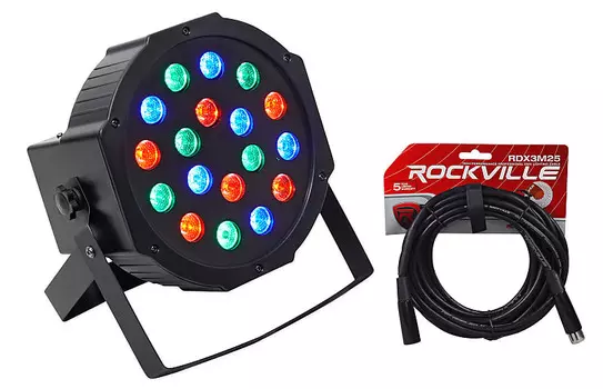 Прожектор Rockville RockPAR50 LED RGB