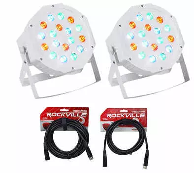 Прожектор Rockville RockPAR50 WHT LED RGB Par Can