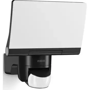 Прожектор steinel «Home», источник света, светодиодная панель | Прочно встроенный светодиод, датчик движения 180°, умный дом, Bluetooth, управление через приложение, светодиодный прожектор, черный