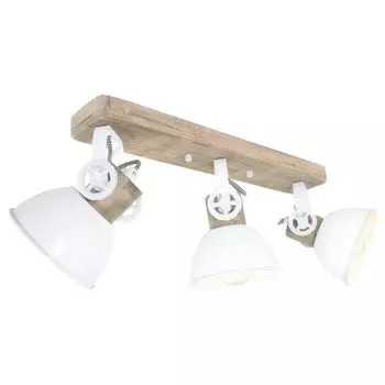 Прожектор Steinhauer Gearwood 3 лампы дуб/белый 59x19см