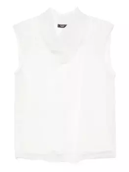 Прозрачная блузка Peserico, белый