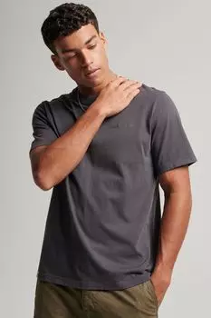 Прозрачная футболка Code Essential Superdry, серый