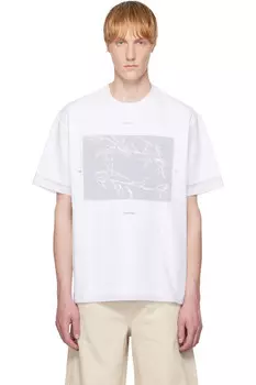 Прозрачная футболка Heliot Emil, белый