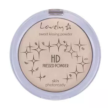 Прозрачная матирующая пудра для лица с маслом жожоба, 10 г HD Pressed Powder, Lovely