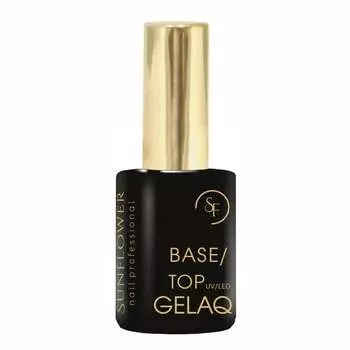 Прозрачная основа - Гибридный УФ-праймер 9 г Gelaq, Top/Base - № 239 -, SUNFLOWER