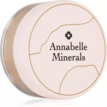 Прозрачная рассыпчатая пудра с осветляющим эффектом Annabelle Minerals Mineral Powder Pretty Glow, 4 g