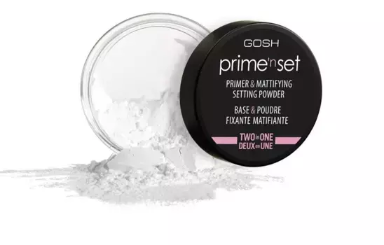 Прозрачная рассыпчатая пудра Velvet Touch Primen Set Powder Gosh, 1 UD