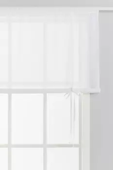 Прозрачная римская штора H&M, 100x130 см, белый