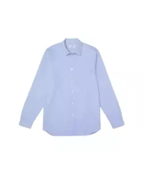 Прозрачная рубашка Lacoste, синий