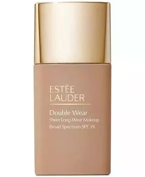 Прозрачная стойкая тональная основа Double Wear SPF19, 1 унция Este Lauder, цвет 3C2 Pebble - Medium with cool rosy undertones