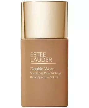 Прозрачная стойкая тональная основа Double Wear SPF19, 1 унция Este Lauder, цвет 5W1 Bronze - Deep with warm golden undertones