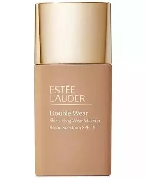 Прозрачная стойкая тональная основа Double Wear SPF19, 1 унция Este Lauder, цвет 4N2 Spiced Sand - Medium Tan with neutral, subtle golden undertones