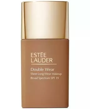 Прозрачная стойкая тональная основа Double Wear SPF19, 1 унция Este Lauder, цвет 6W1 Sandalwood - Very deep with warm golden undertones