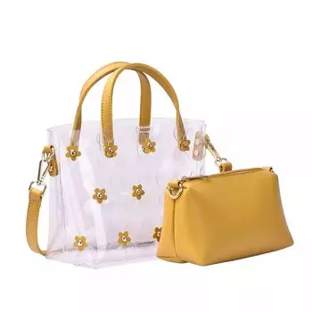 Прозрачная сумка через плечо Mellow World Oralie Mellow World, синий