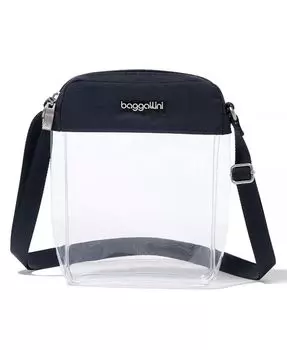 Прозрачная сумка через плечо Stadium Explorer Baggallini, синий
