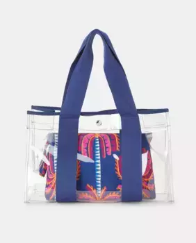 Прозрачная сумка nfasis, синий