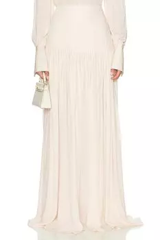 Прозрачная юбка макси Helsa, цвет Vanilla