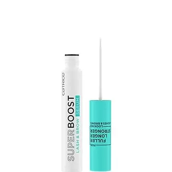 Прозрачная веганская сыворотка для ресниц и бровей Super Boost, 6 мл, Catrice