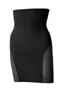 Прозрачная высокая юбка с трусами Miraclesuit, черный