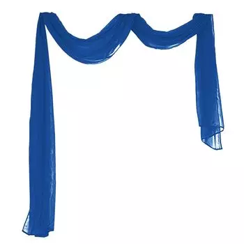 Прозрачная занавеска, эластичная вуаль, полуполиэстеровая занавеска с узором бабочки для дома, фиолетовая Stuttg, темно-синий