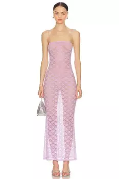 Прозрачное платье lia Lovers And Friends, сиреневый