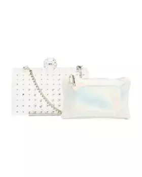 Прозрачное сцепление Joseph D'Arezzo, цвет Clear