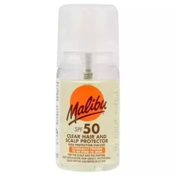 Прозрачное средство для защиты волос и кожи головы SPF50, 50 мл Malibu