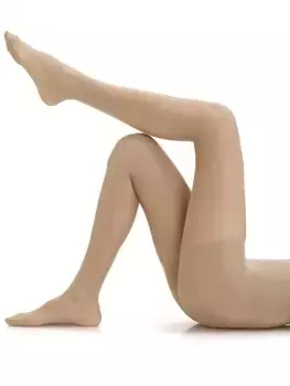 Прозрачные чулочно-носочные изделия Control Top Wolford, цвет cosmetic