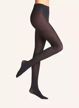Прозрачные колготки чисто матовые Falke, синий