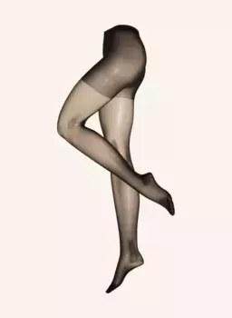 Прозрачные колготки miss w 30 leg support с моделирующим эффектом Wolford, черный