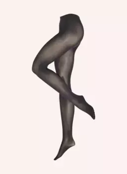 Прозрачные колготки pure matt Falke, черный