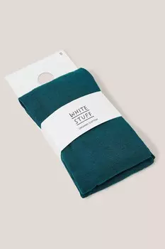 Прозрачные колготки с узором White Stuff, зеленый