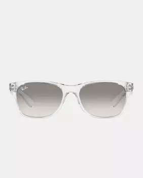 Прозрачные квадратные солнцезащитные очки унисекс Ray-Ban, прозрачный