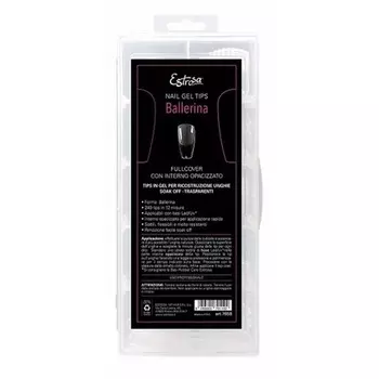 Прозрачные ногти-балерины - 240 шт. Unknown