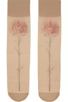 Прозрачные носки Simone Rocha, бежевый